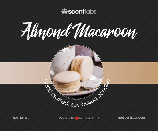 Almond Macaroon Coconut Soy Wax Candle