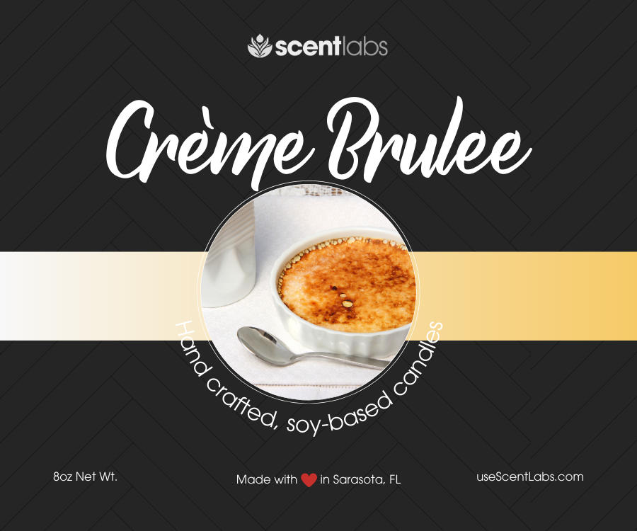 Crème Brulee Coconut Soy Wax Candle