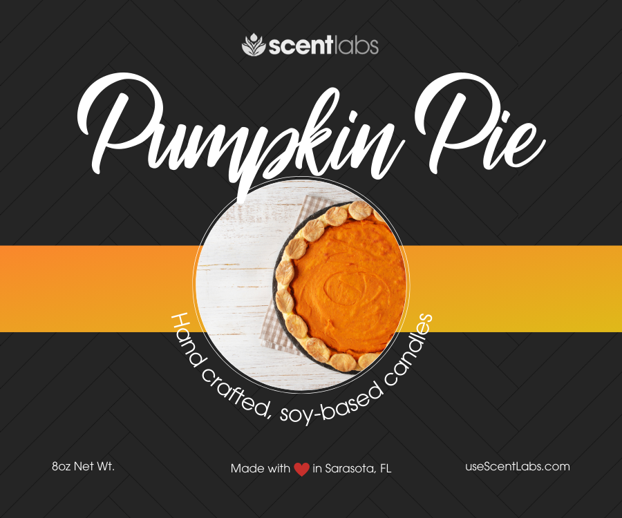 Pumpkin Pie Coconut Soy Wax Candle