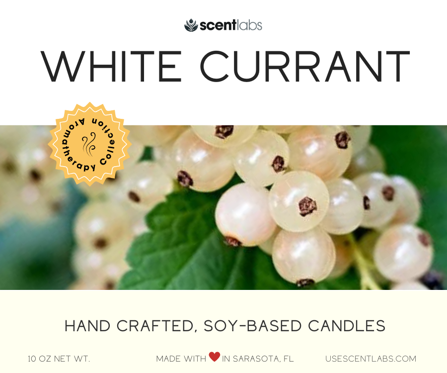 White Currant Aromatherapy Candle