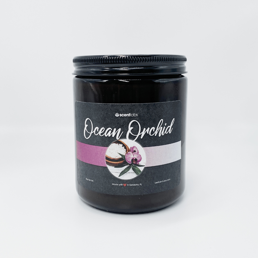 Ocean Orchid Coconut Soy Wax Candle