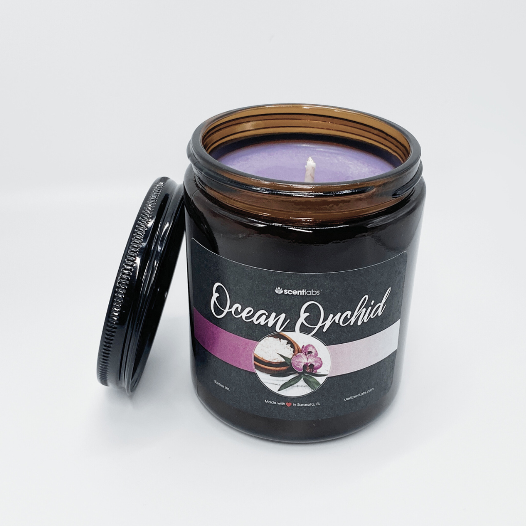 Ocean Orchid Coconut Soy Wax Candle