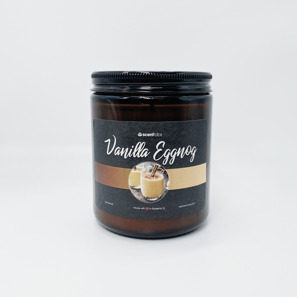 Vanilla Eggnog Coconut Soy Wax Candle